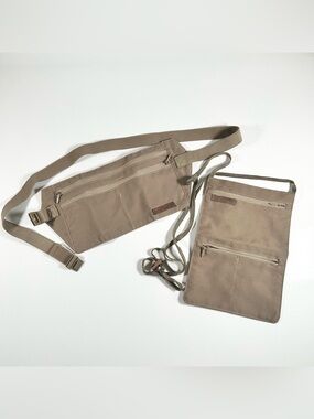 Rick Steves Moneybelt Belt Bag and Hanging Neck Wallet Pouch for Travel